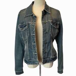 Roadrunner  Ladies Medium/Dark Wash Denim Jacket